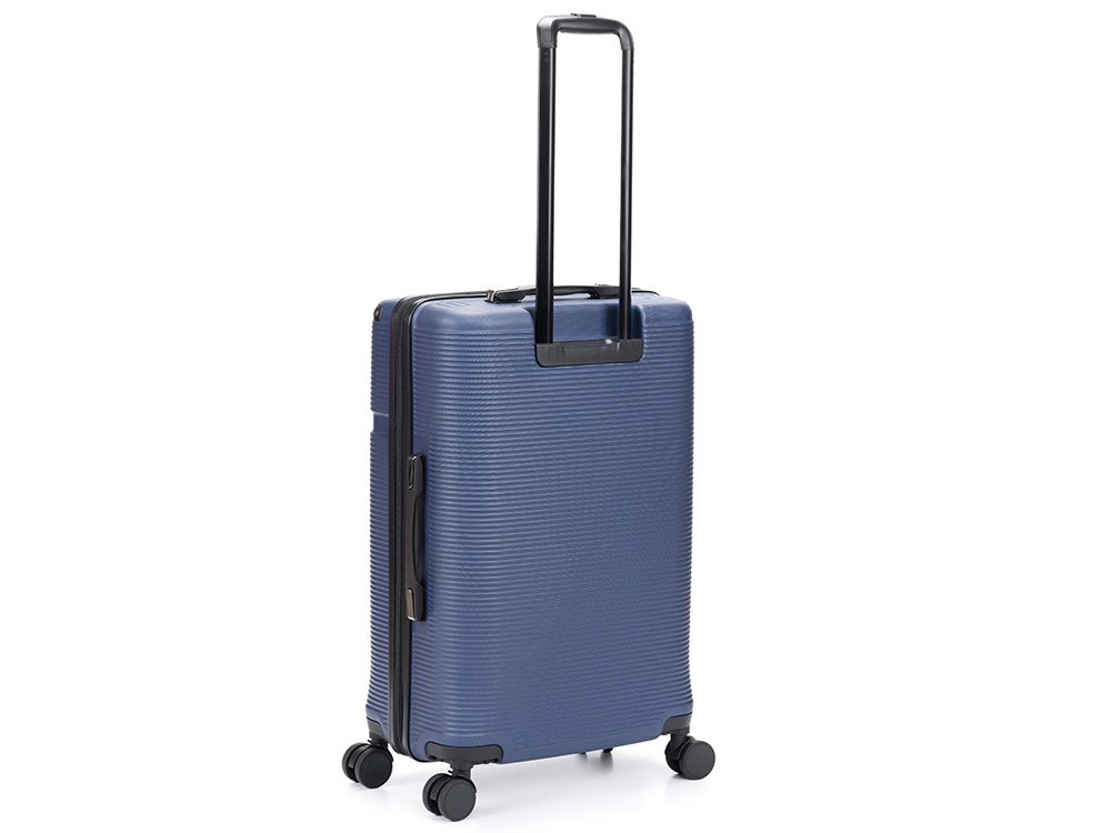 Чемодан TORBER ОНЕГА, синий, ABS-пластик, 69,5 х 46 х 26 см, 69 л