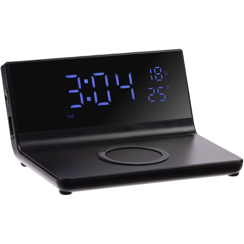 Зарядная станция с часами Electron фото на сайте Print Logo.