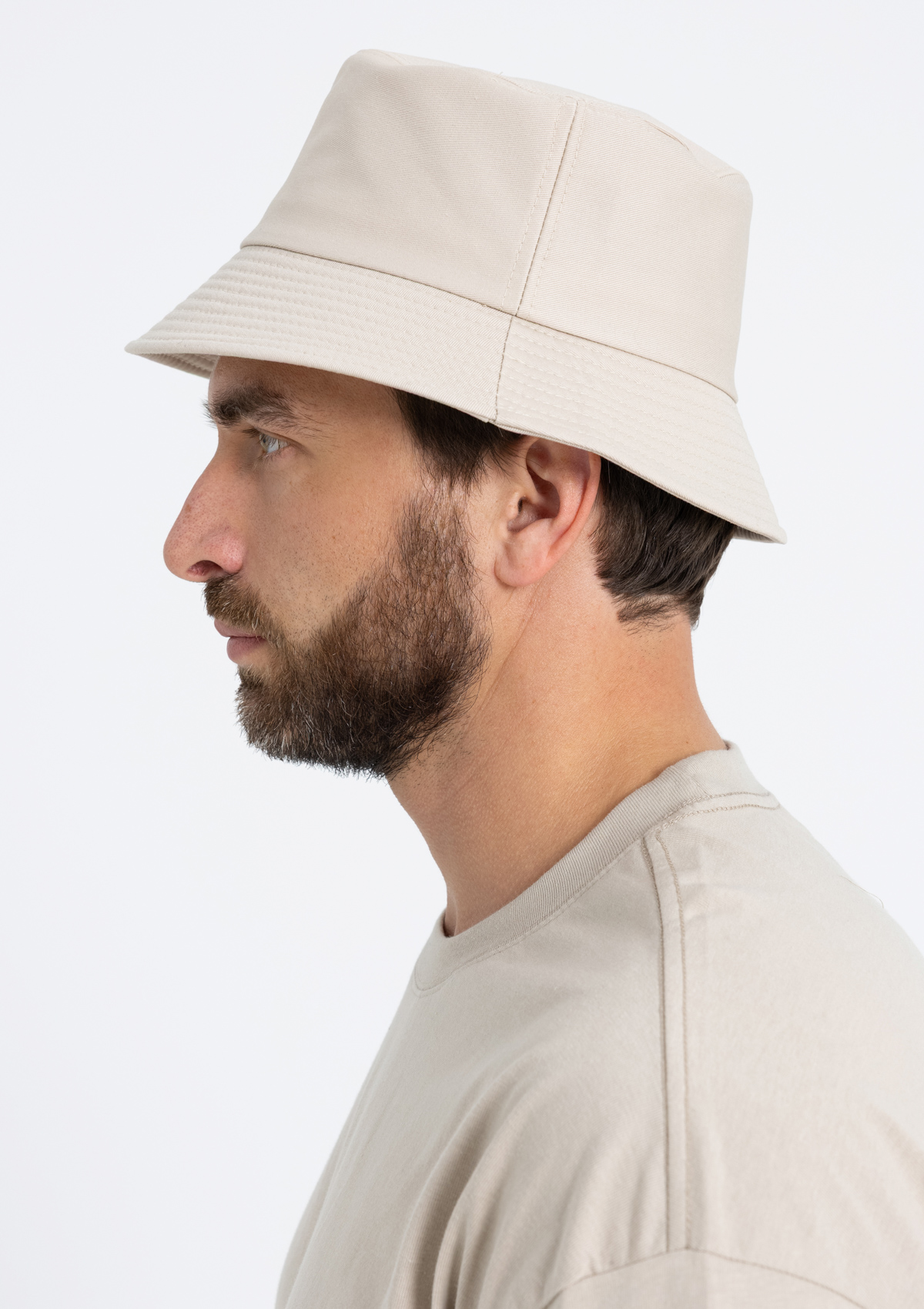 Футболка унисекс оверсайз STAN хлопок 240, 56, Песочный бежевый,  (541)  (48/M)