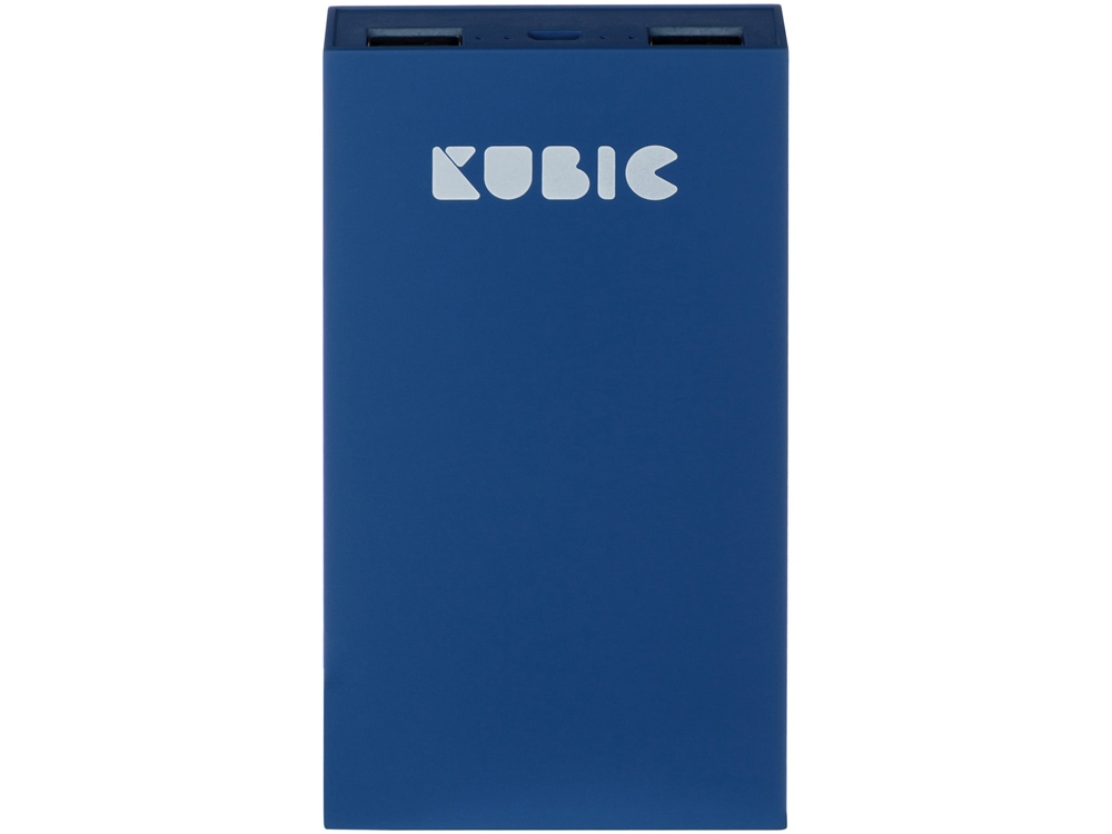 Внешний аккумулятор Kubic PB10X Blue, 10 000 мАч, Soft-touch, синий