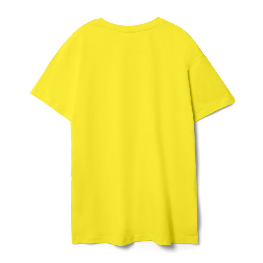Футболка унисекс T-bolka 140, желтая, размер XL