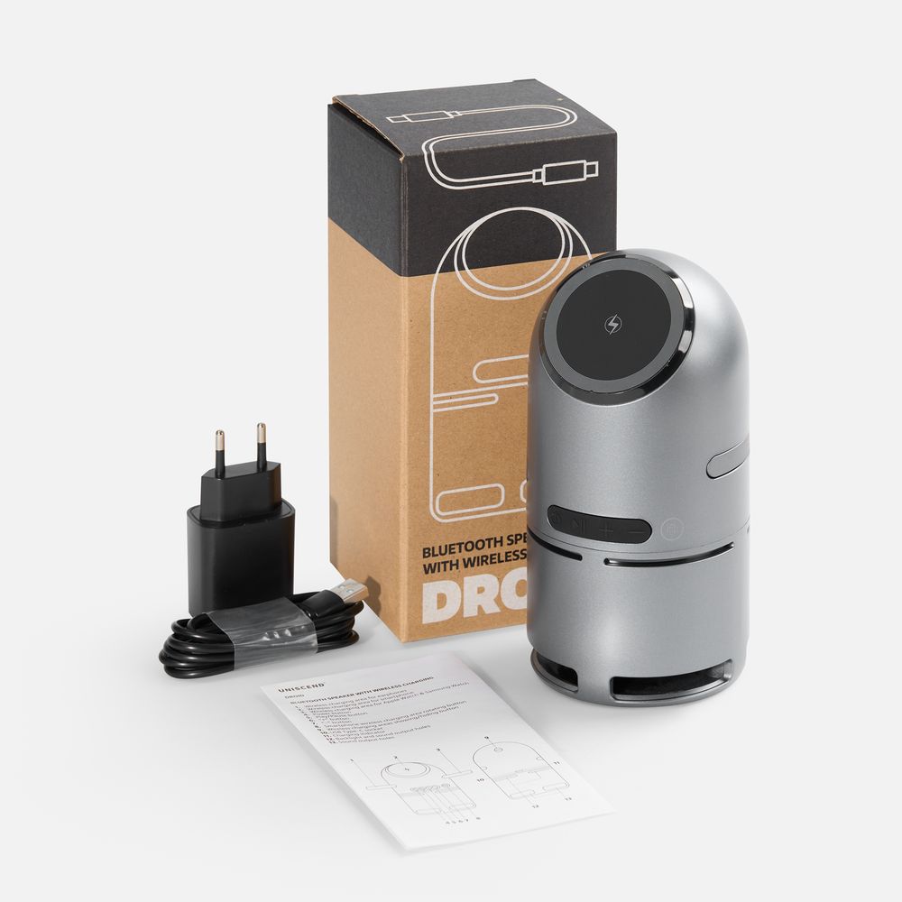 Bluetooth-колонка с беспроводной зарядкой Droid