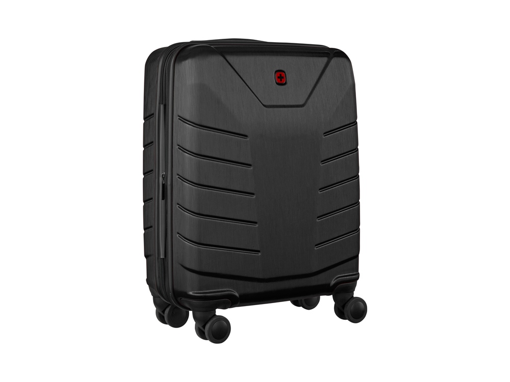 Чемодан WENGER Pegasus, черный, поликарбонат+АБС-пластик, средний, 46х66х26 см, 66 л. (Р)