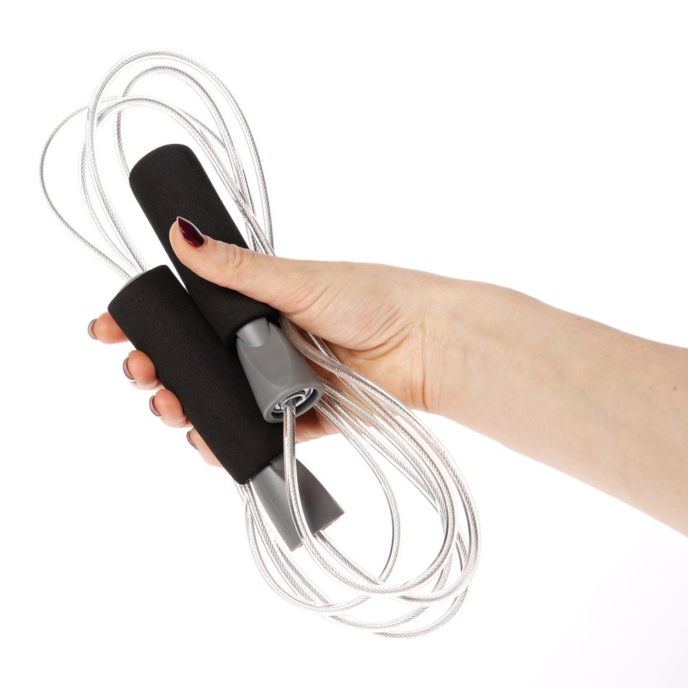 Скакалка скоростная Arriba — пример нанесения логотипа () | Print Logo