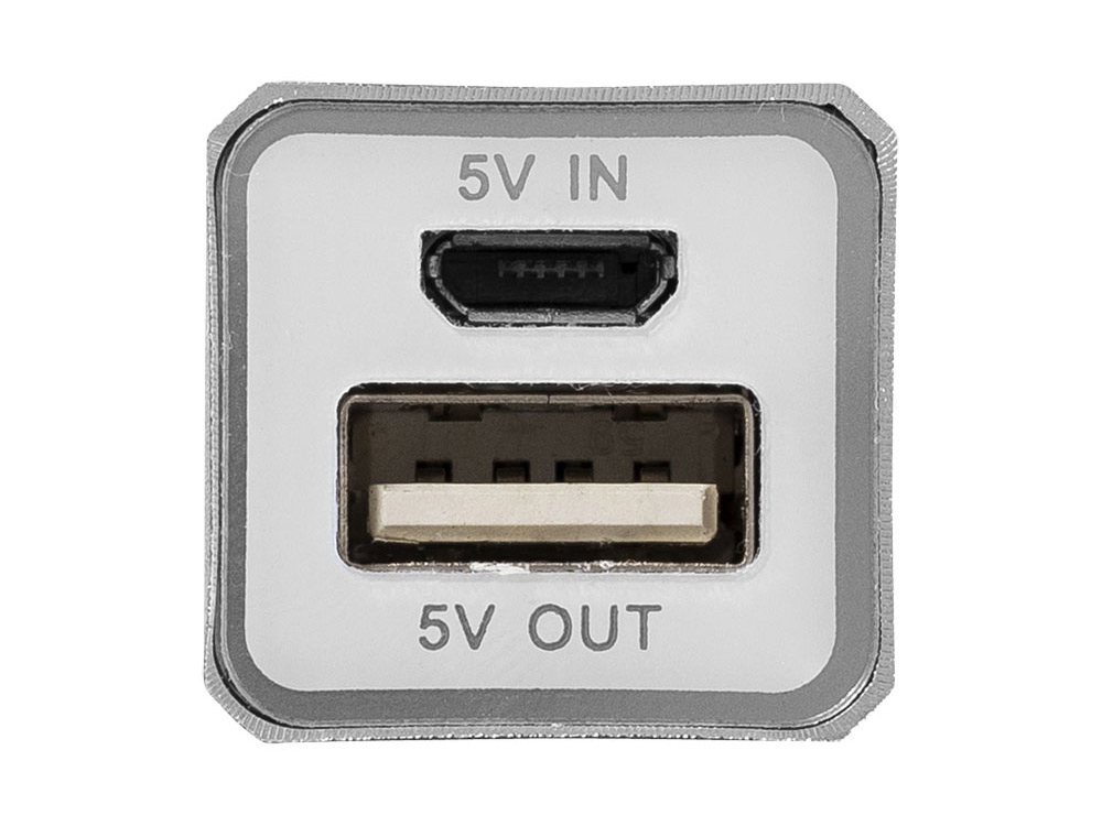 Портативное зарядное устройство Volt, серебристый