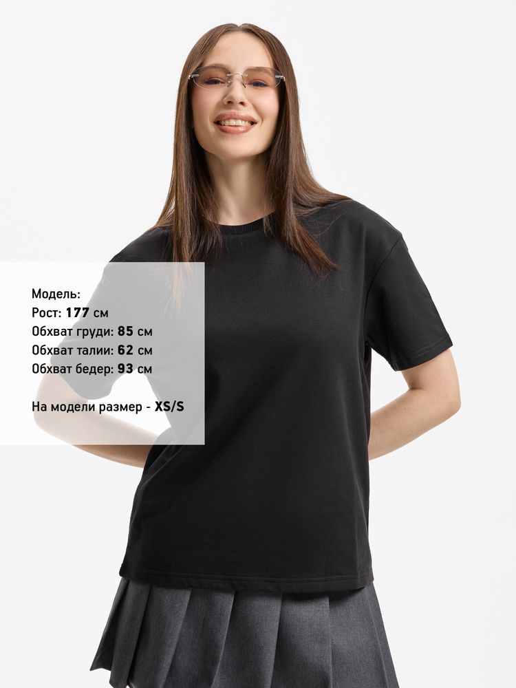 Футболка унисекс Durington, черная, размер 3XL/4XL