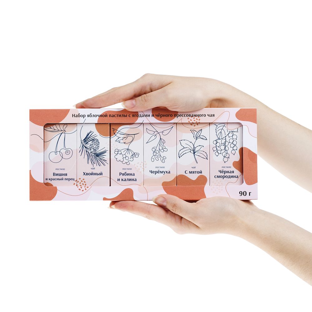 Набор Pasteala — пример нанесения логотипа (сделано в России) | Print Logo