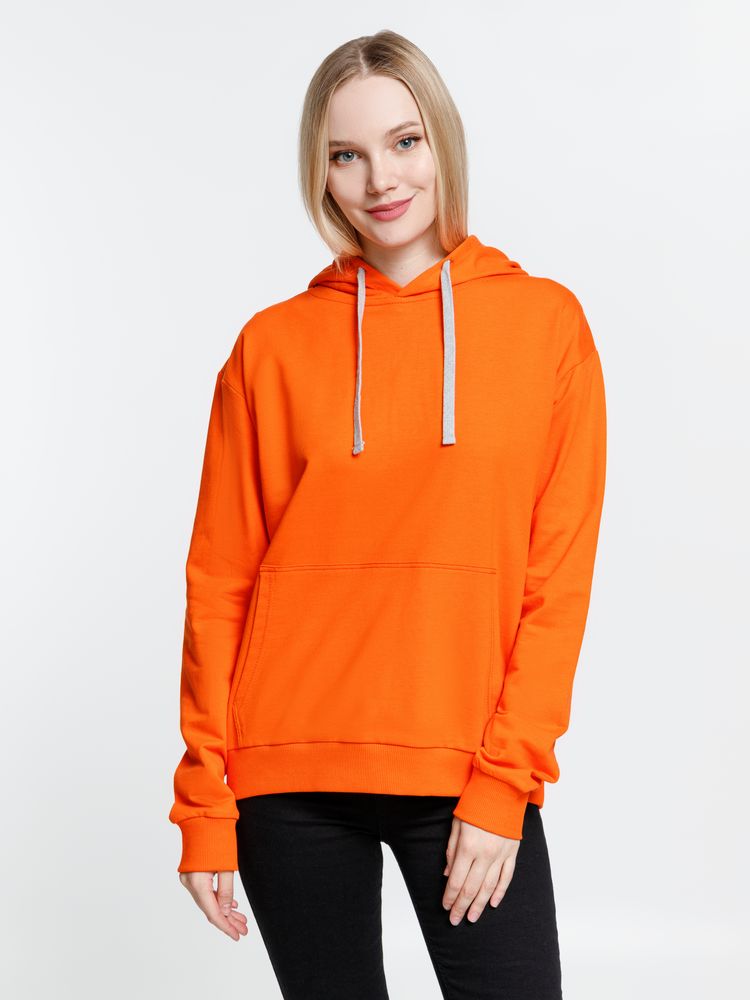 Толстовка с капюшоном Kirenga, оранжевая, размер M