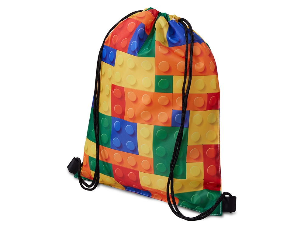 Рюкзак-мешок из полиэстера с возможностью двухсторонней полноцветной печати с логотипом  | Print Logo