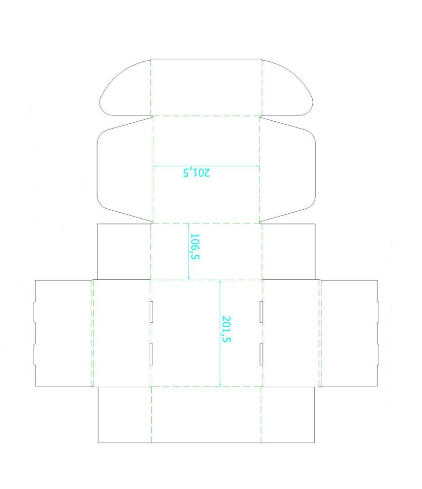Коробка Medio — пример нанесения логотипа (Molti) | Print Logo