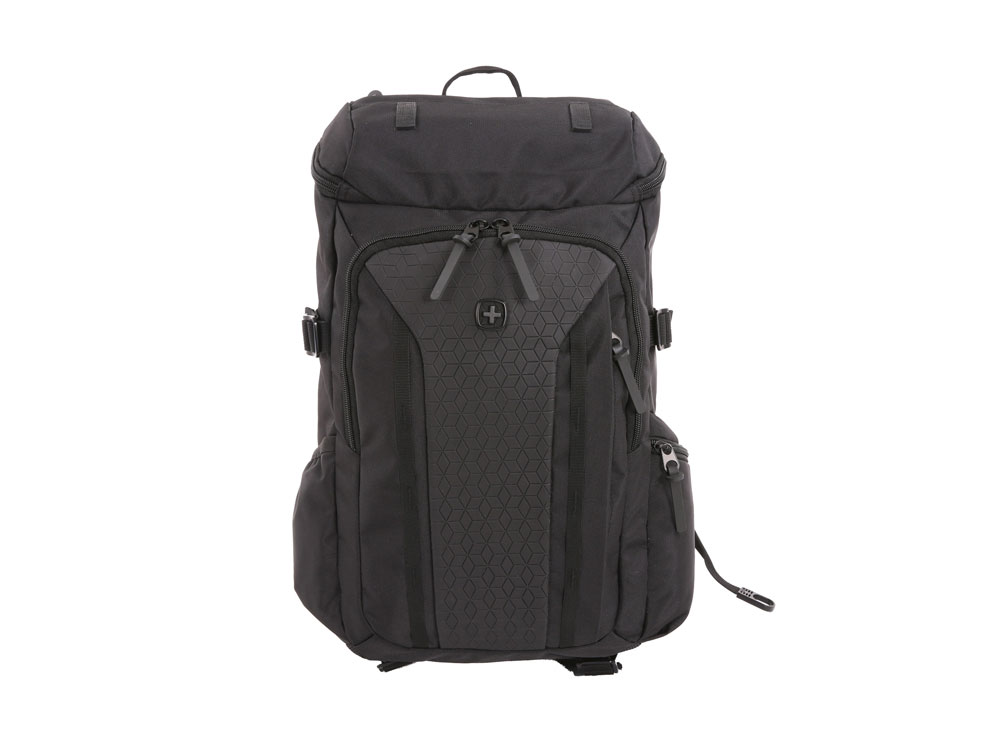 Рюкзак WENGER 15'', чёрный, полиэстер 900D/ М2 добби, 29х15х47 см, 20 л