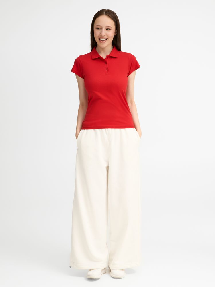 Рубашка поло женская Prescott women 170 красная, размер XL