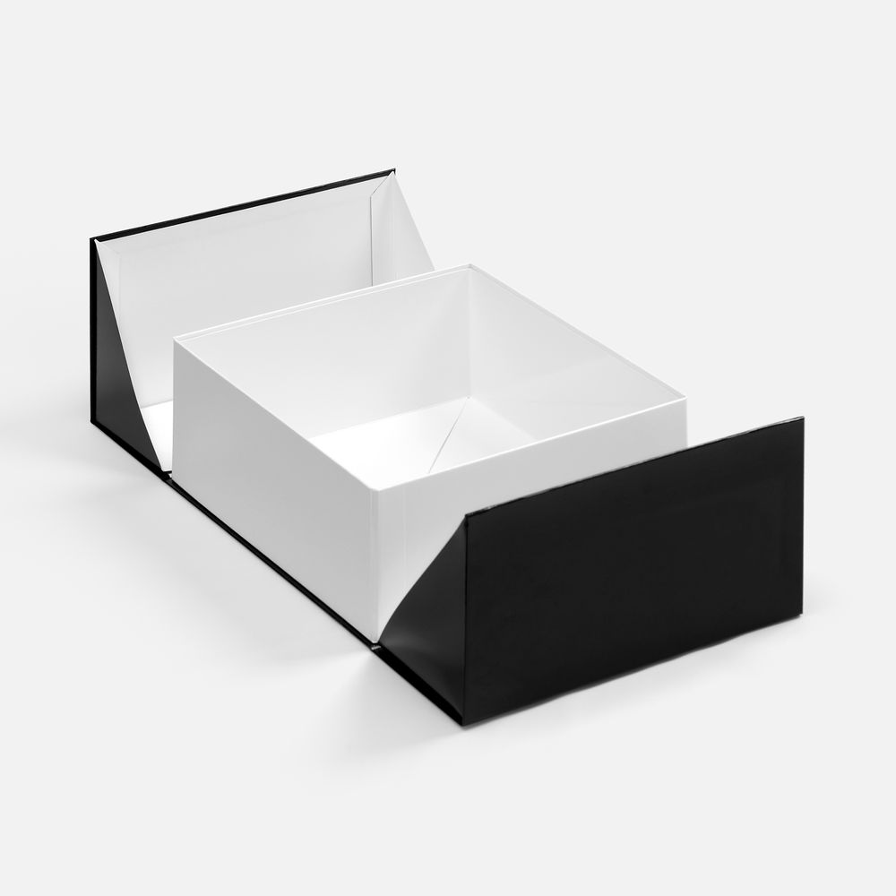 Коробка складная Foldream, S — пример нанесения логотипа () | Print Logo