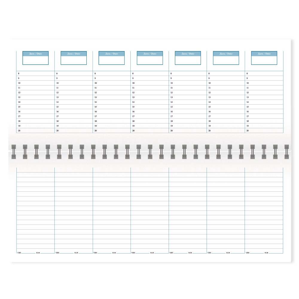 Планинг Manchester недатированный без календаря, бургунди фото на сайте Print Logo.