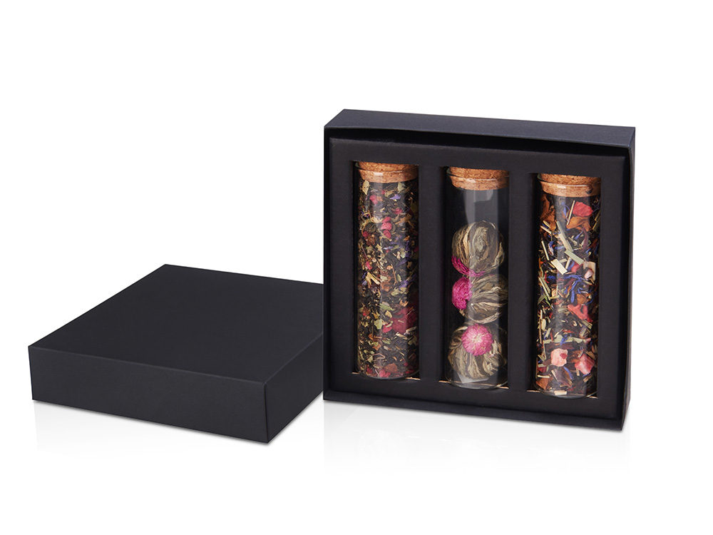 Подарочный набор чая Floros с логотипом Eat&Bite | Print Logo