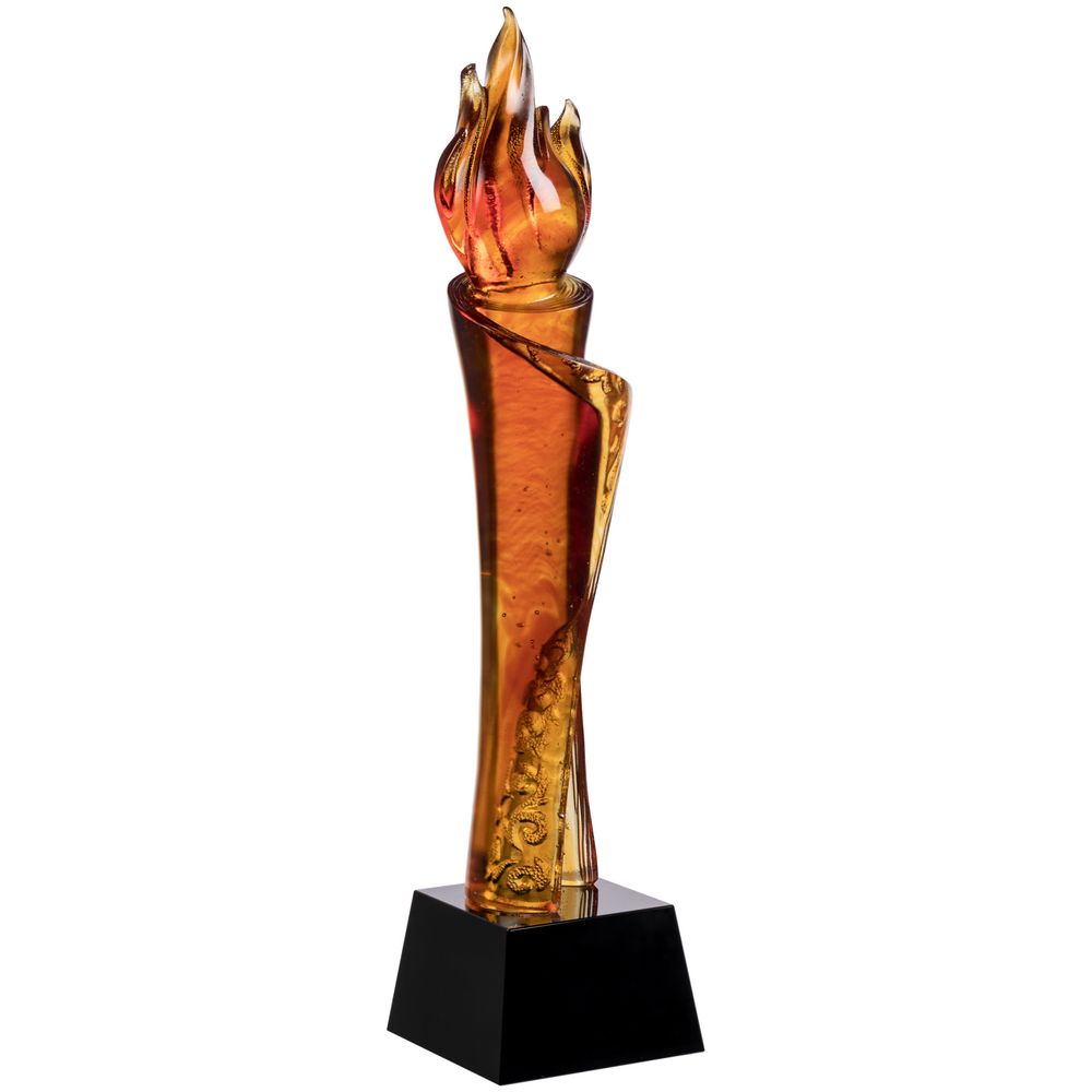 Стела Glasso Flame — пример нанесения логотипа () | Print Logo