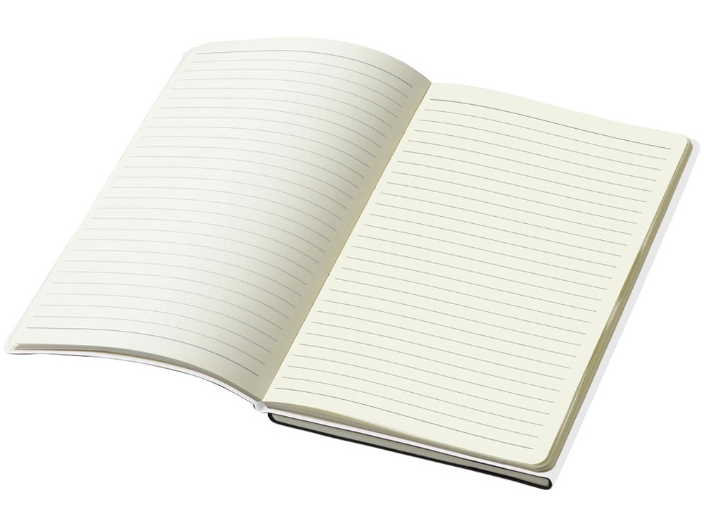 Блокнот А5 Doppio, черный/белый