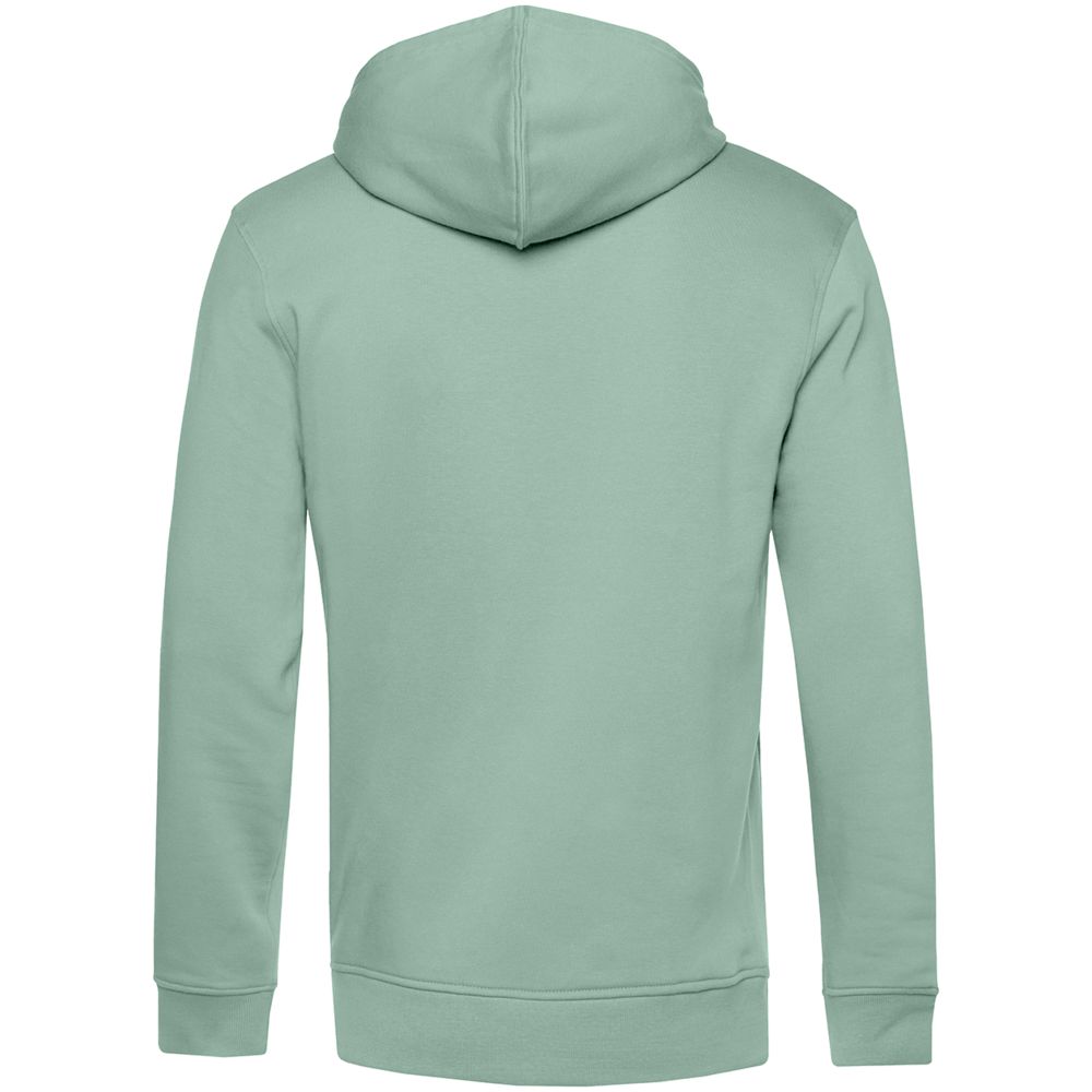Толстовка на молнии с капюшоном унисекс BNC Inspire (Organic), серо-зеленая, размер XXL