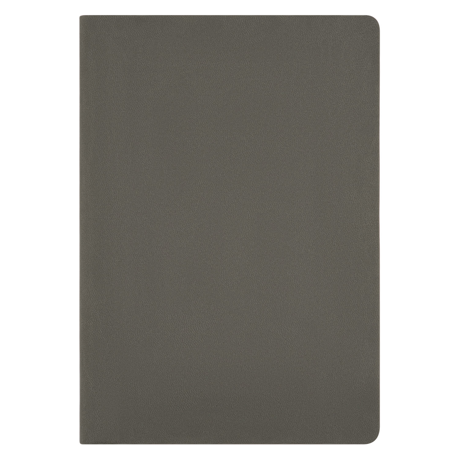 Ежедневник Латте софт-тач (Latte soft touch) недатированный, серый