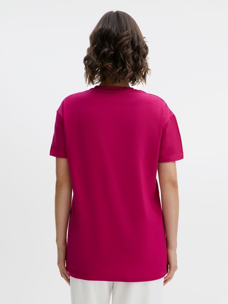 Футболка Imperial 190 ярко-розовая (фуксия), размер M