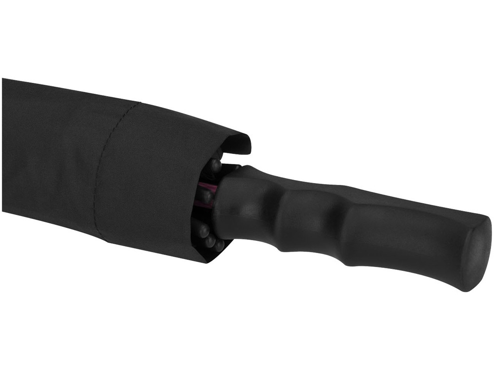 Зонт трость Spark полуавтомат 23, черный/красный