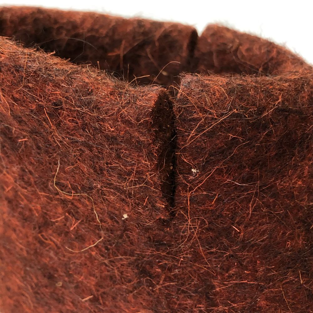 Домашние валенки Wild, красно-коричневые (терракот), размер 47