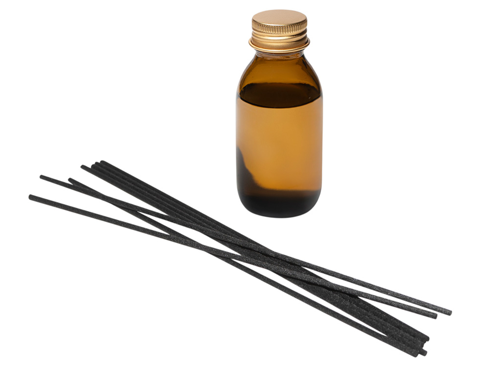 Ароматический диффузор с палочками, апельсин и жасмин, ваниль, 100 мл (без лого LM)