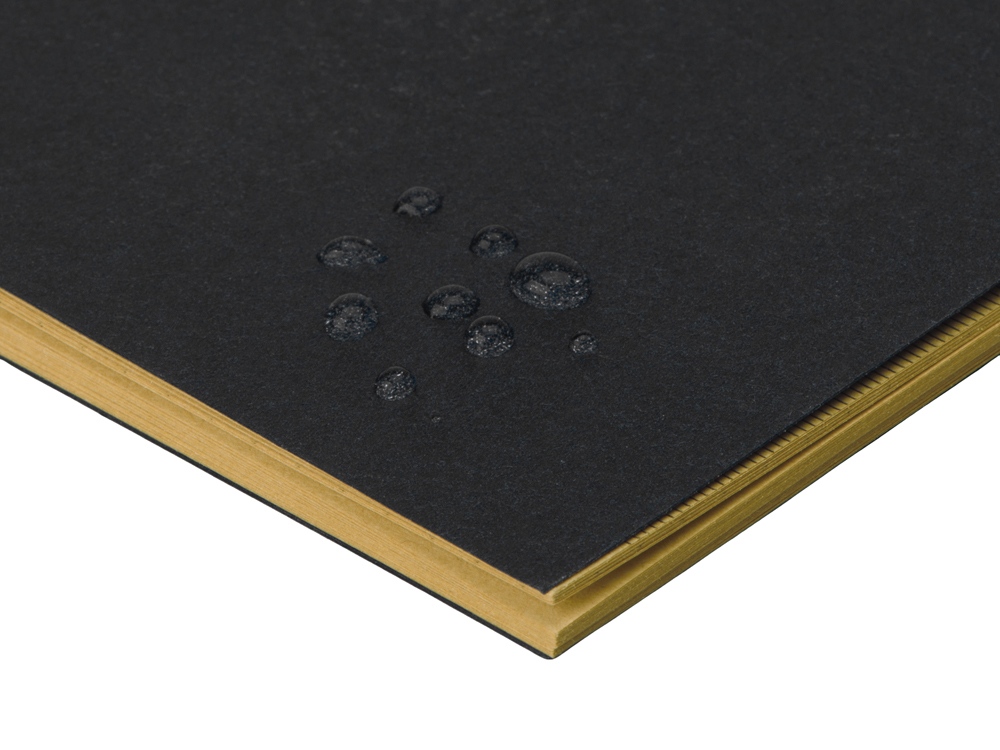 Блокнот Monet, гибкая обложка A5 из моющегося крафта, 32 листа, черный