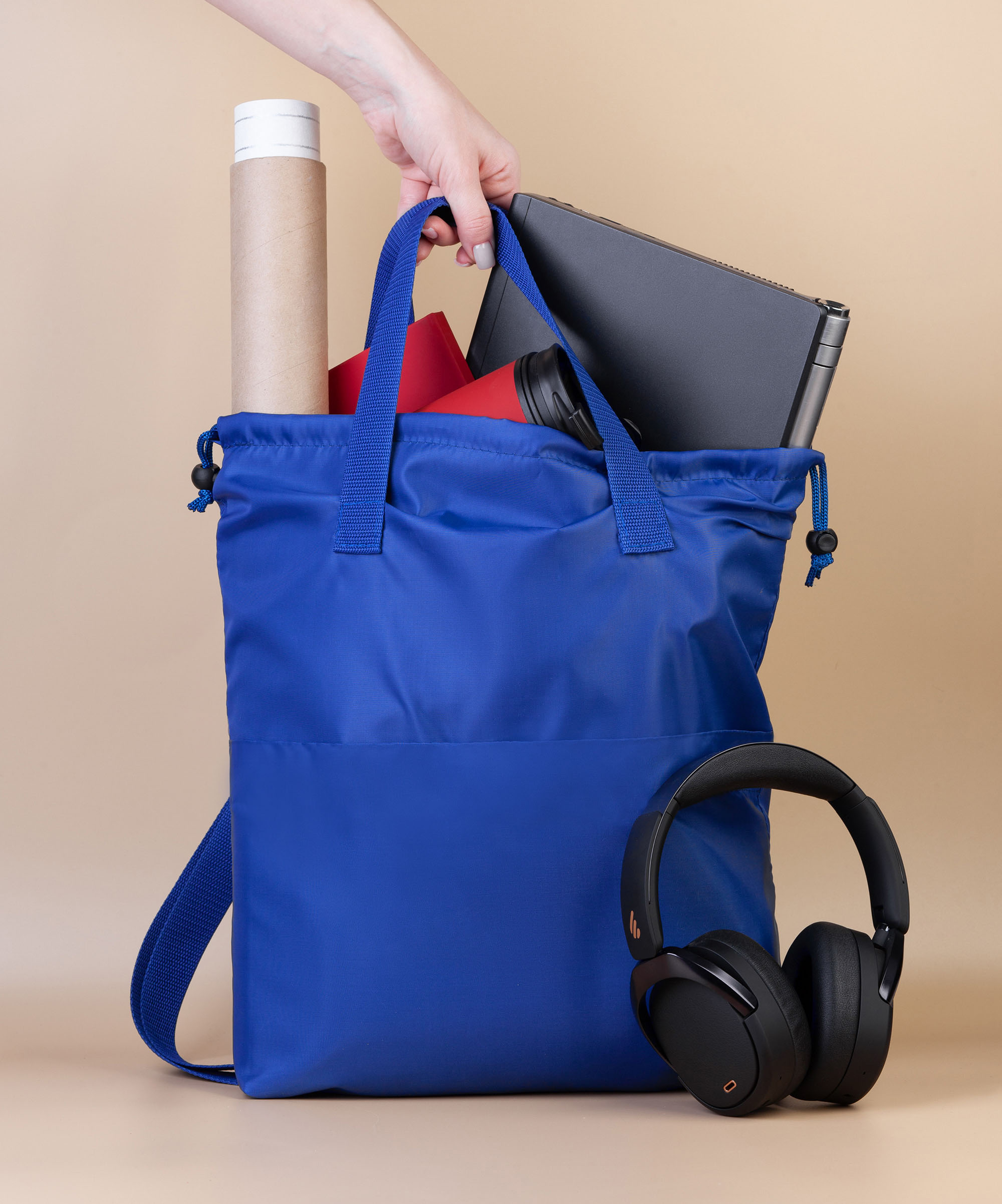 Сумка-рюкзак "Carry", серый с бирюзовым, серый с бирюзовым