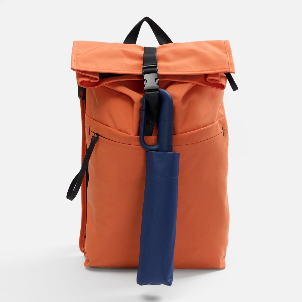 Зонт обратного сложения inLoop с ручкой-карабином