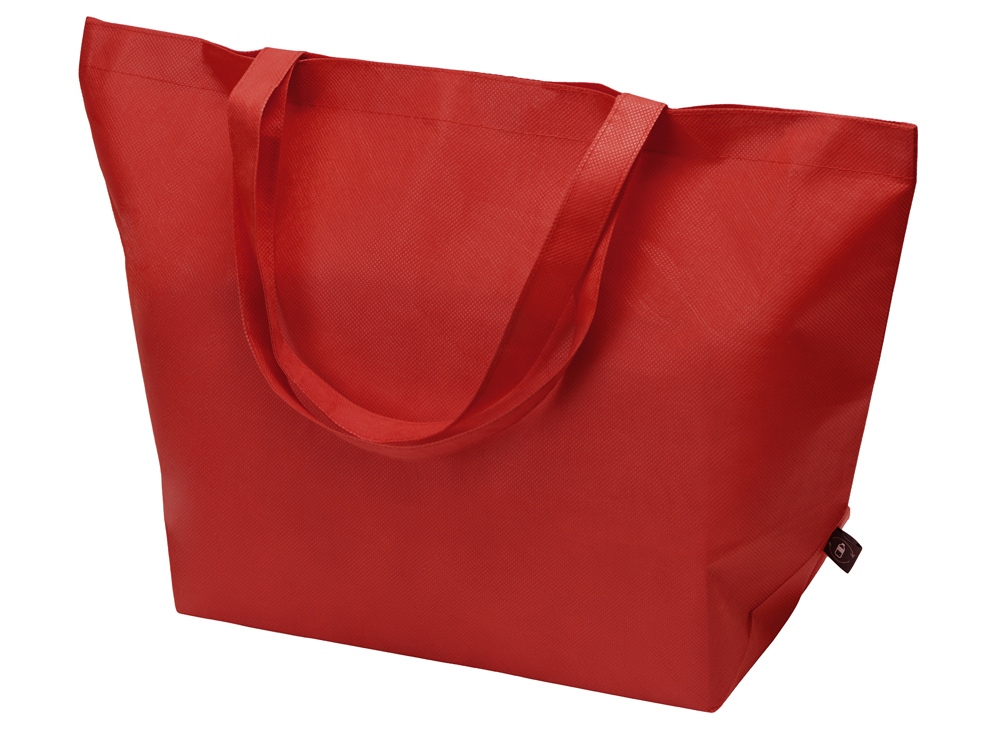 Сумка Reviver с донной складкой из нетканого переработанного материала RPET с логотипом  | Print Logo