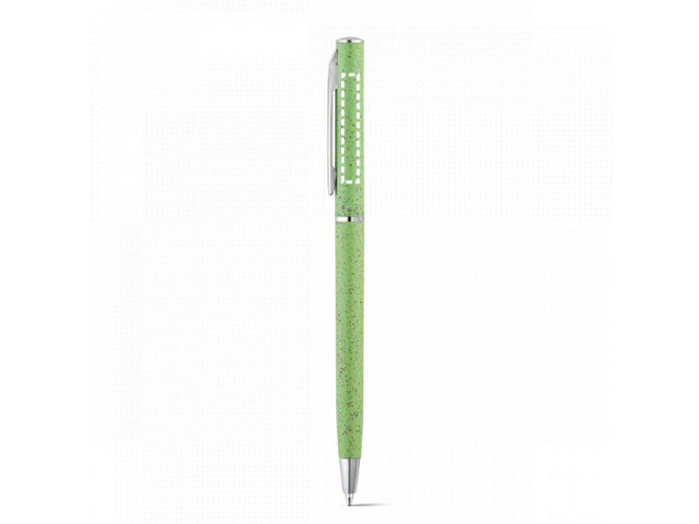 DEVIN. Шариковая ручка из волокон пшеничной соломы и ABS, Голубой