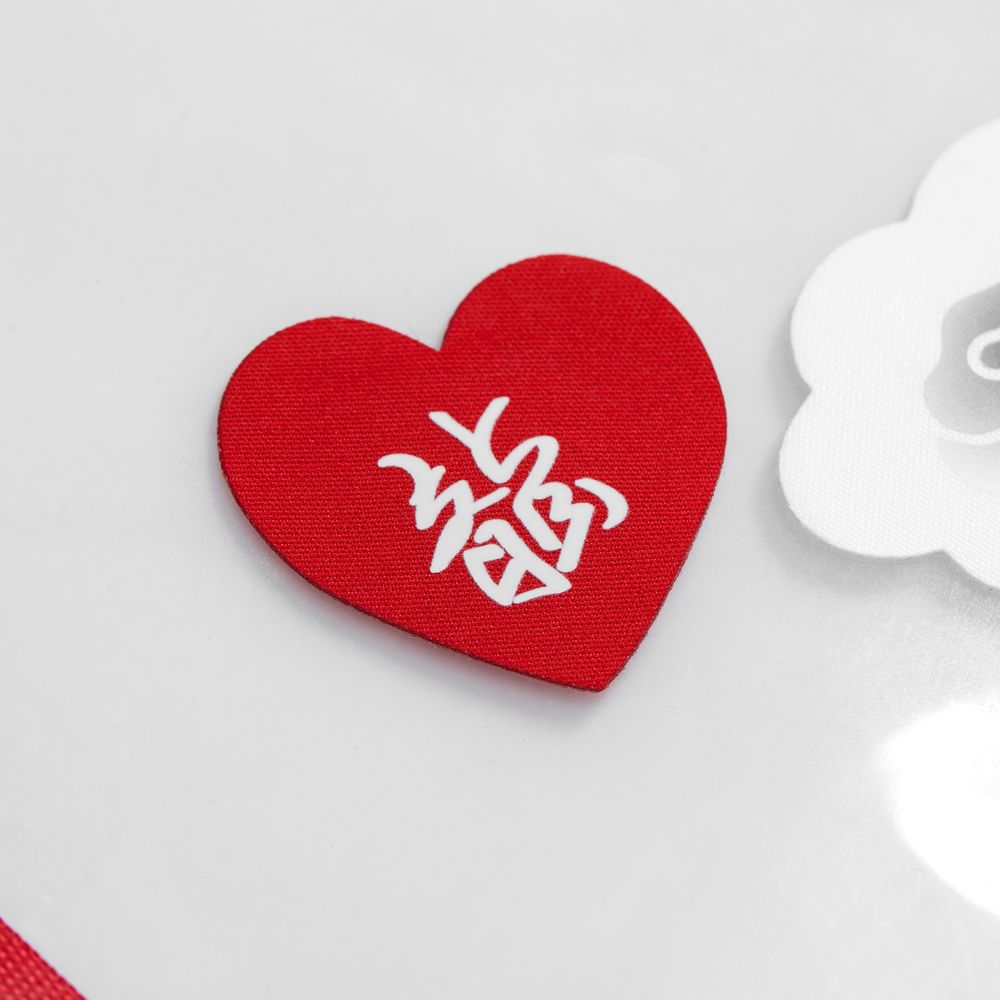 Наклейка тканевая Lunga Сor, M