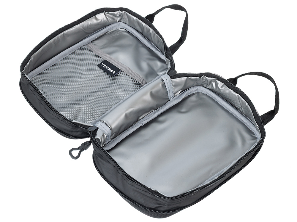 Термосумка для ланча TORBER, чёрный, полиэстер, 23 х 4 х 15 см