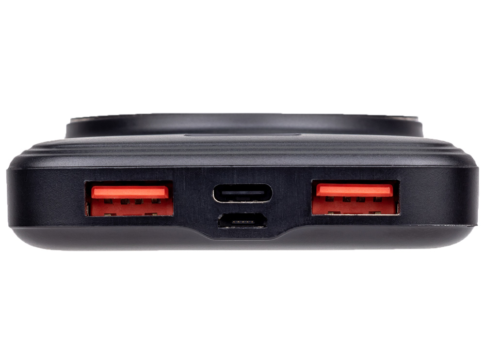 Внешний беспроводной аккумулятор AIR, 10000 mAh, черный