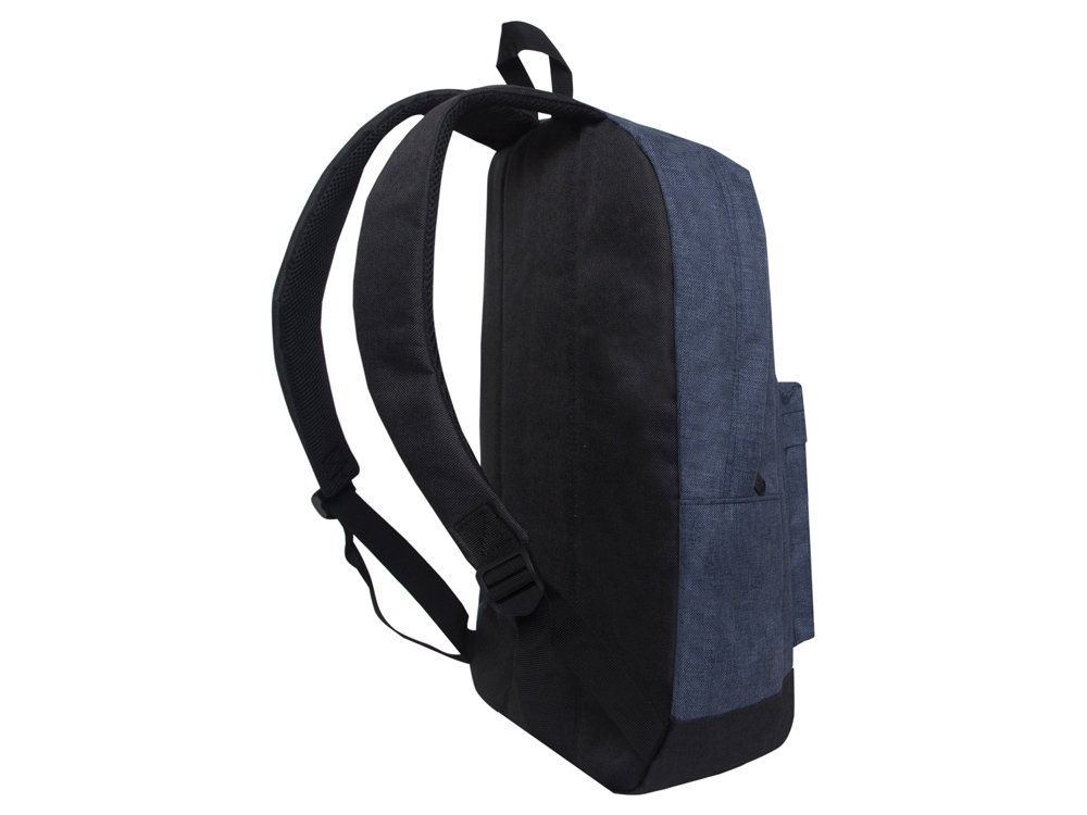 Рюкзак TORBER ГРАФФИТИ, синий, полиэстер меланж, 46 х 29 x 18 см