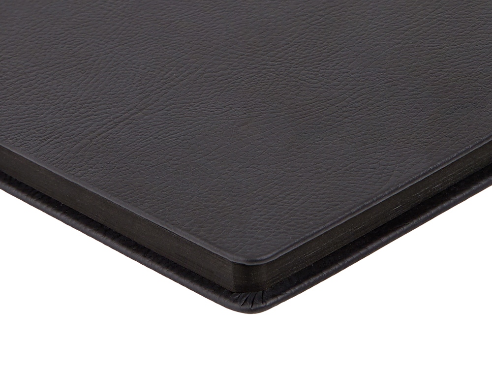 Ежедневник А5 датированный Megapolis Nappa на 2026, черный