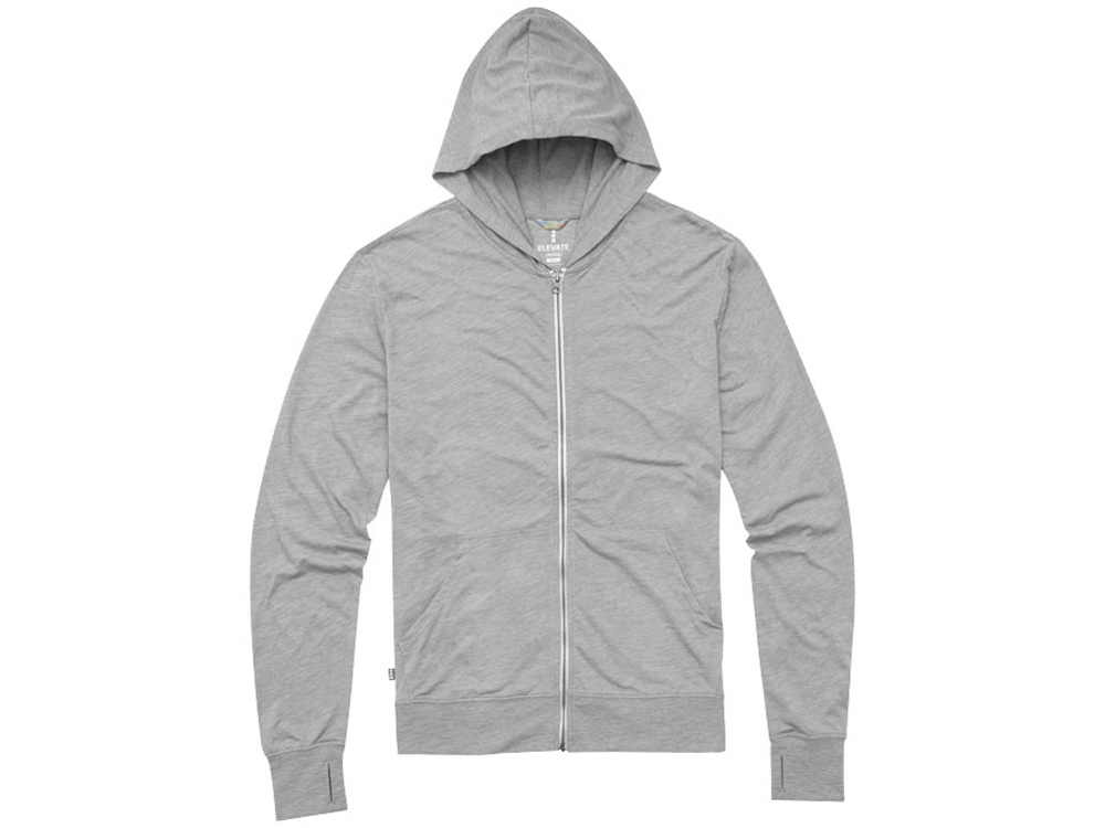 Толстовка Garner мужская с капюшоном, серый меланж