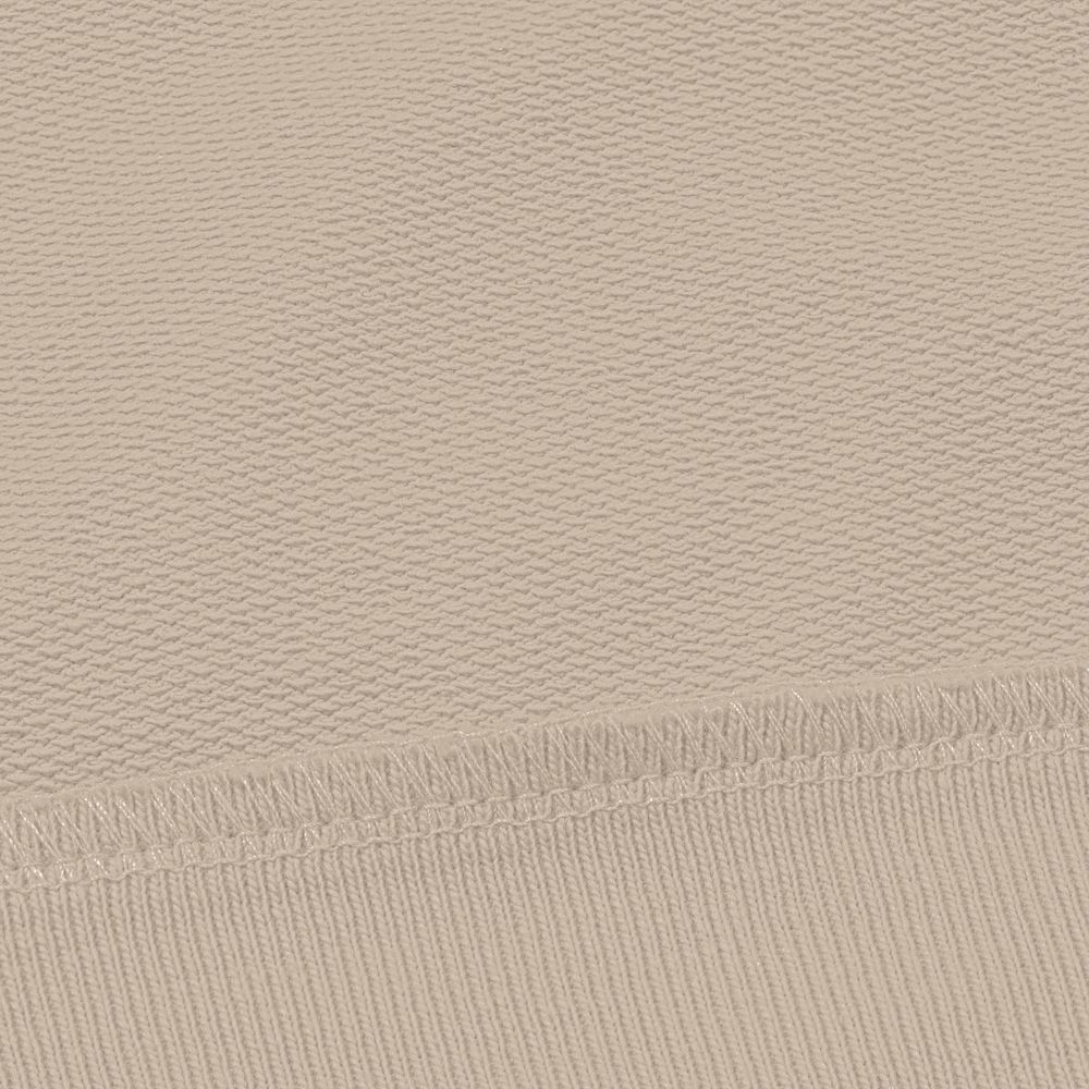 Толстовка с капюшоном унисекс Hoodie, бежевая, размер S