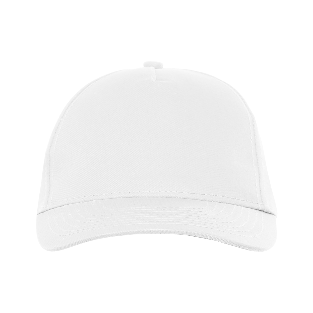 Детская бейсболка STAN 5 клиньев хлопок 150, 10J, Белый,  (10/1)  (52-54/ONE SIZE)