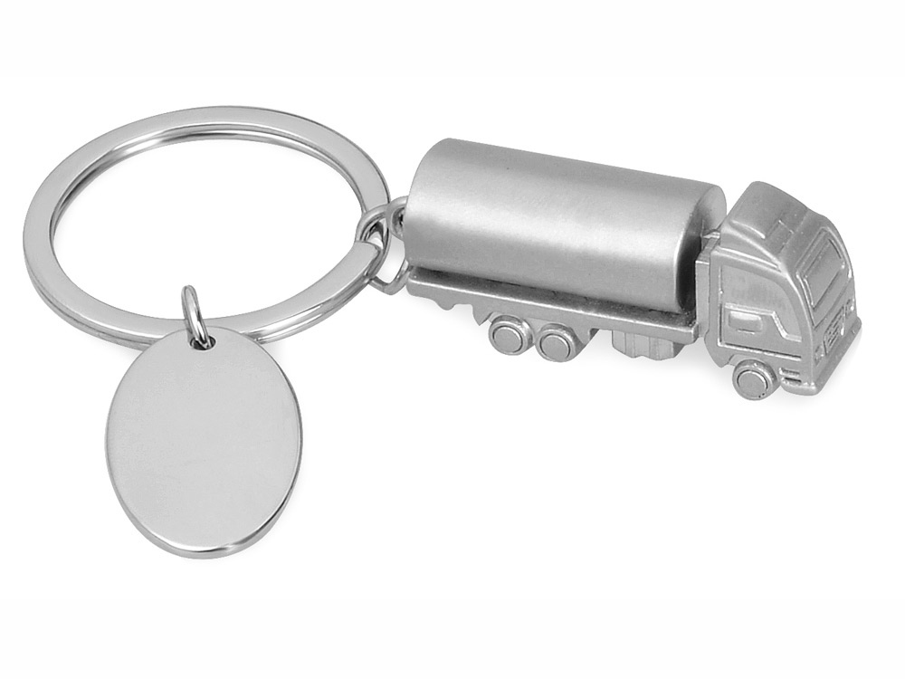 Брелок Нефтяной трейлер с логотипом  | Print Logo