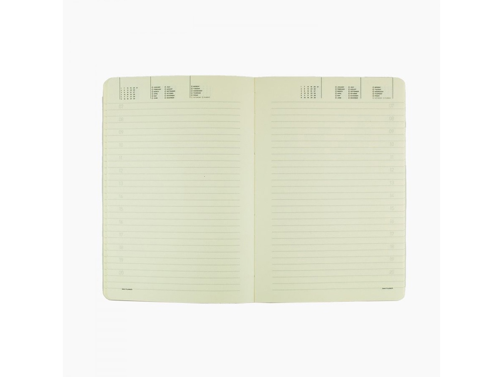 Ежедневник А5 недатированный Megapolis Velvet Flex, зефирный мятный