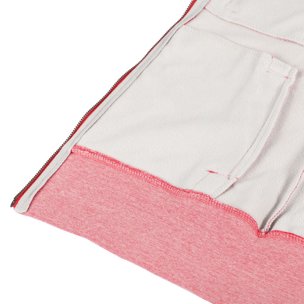 Толстовка женская Parkwick красный меланж фото на сайте Print Logo.