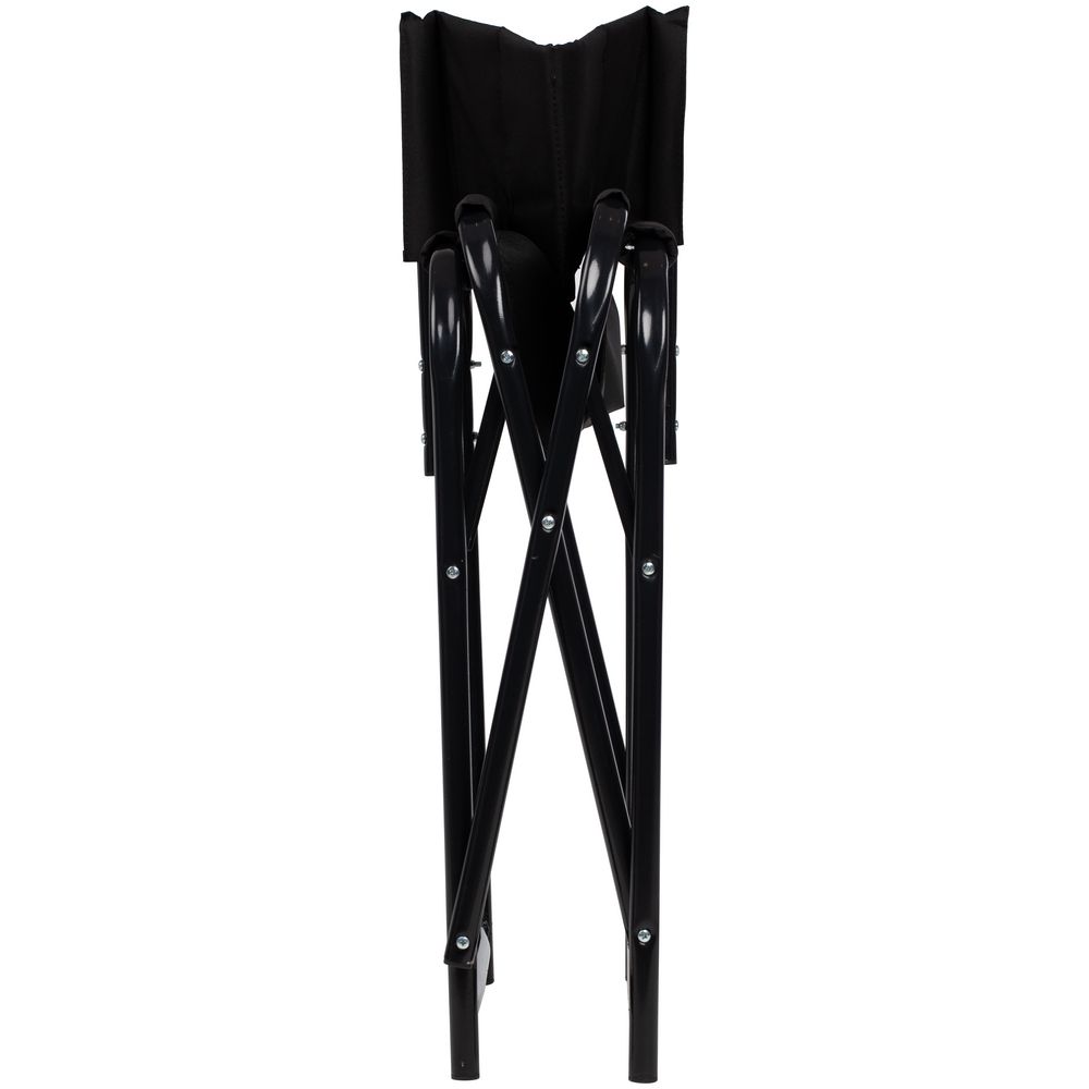 Раскладное кресло Viewpoint, черное фото на сайте Print Logo.