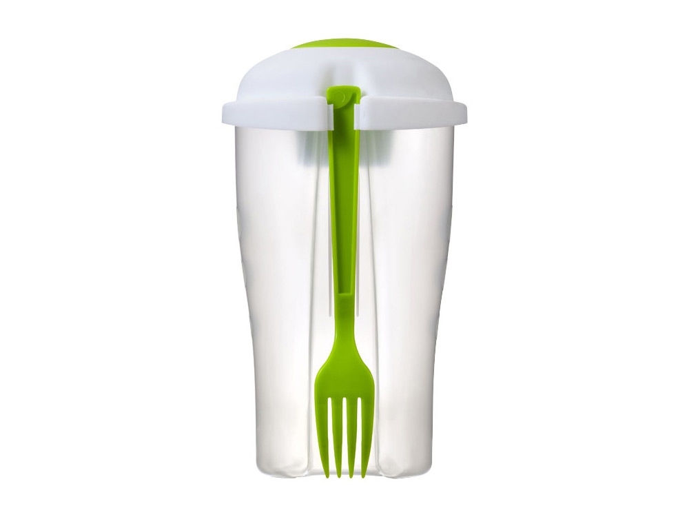 Набор для салата Shakey: салатник, вилка, контейнер для соуса