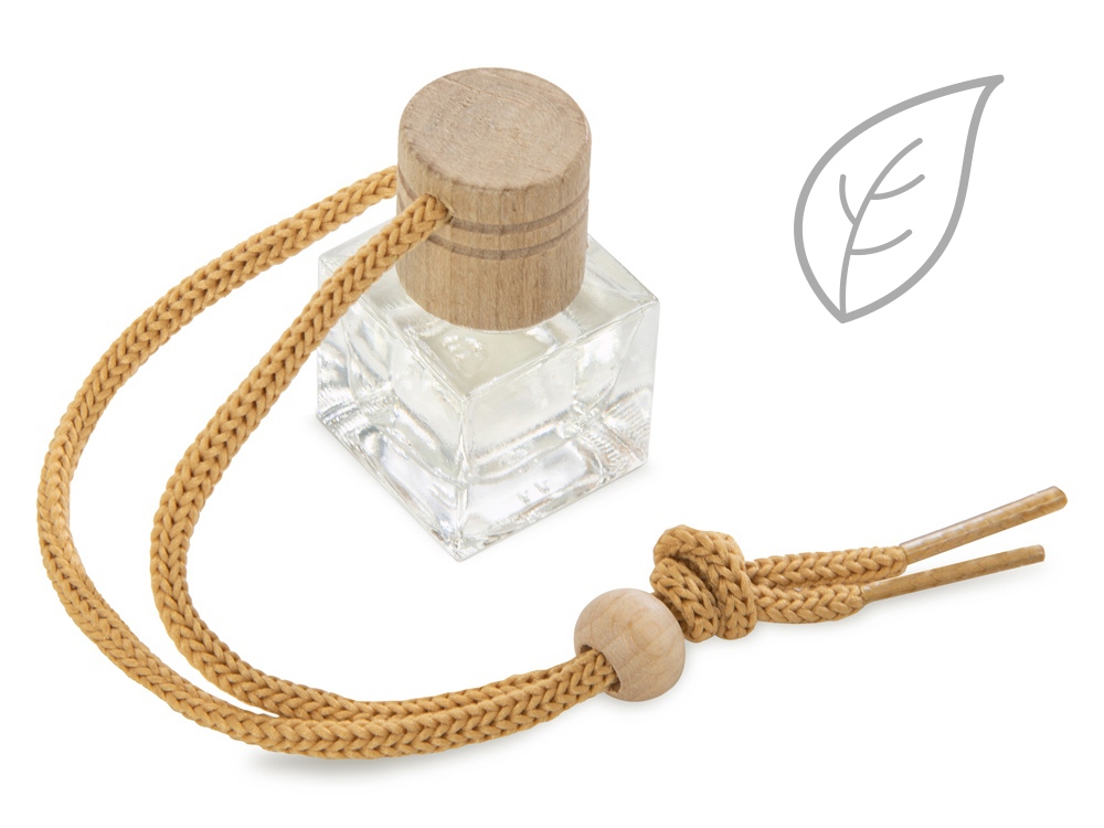 Подвесной ароматизатор воздуха Boho, зеленый чай, 8 мл с логотипом  | Print Logo