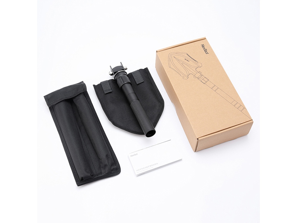 Складная лопата Nextool, черная (NE20206)