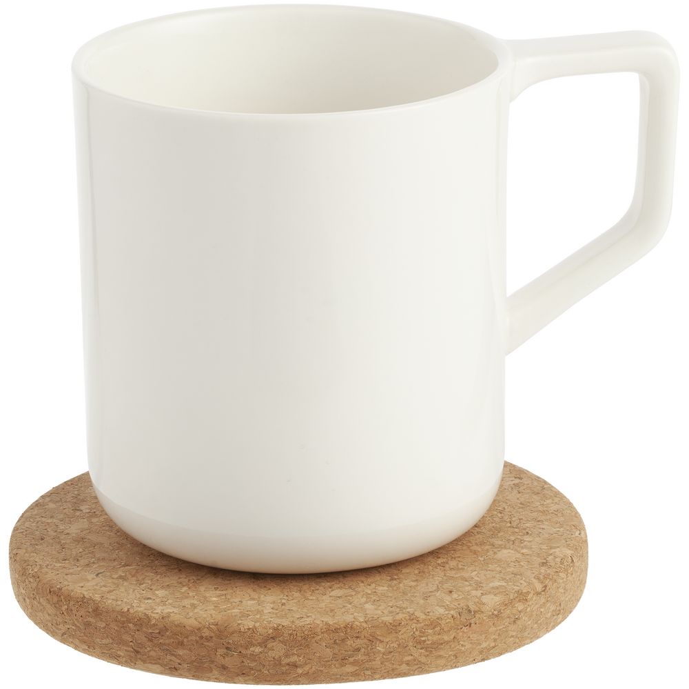 Чайная пара Riposo, большая с логотипом Altavolo | Print Logo