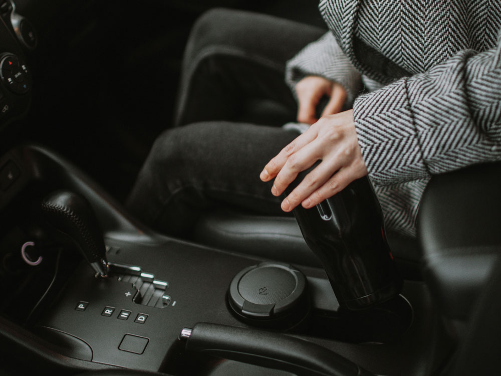 Термос питьевой, вакуумный, бытовой, тм bobber. Объем 0,35 литра. Артикул Tumbler-350 Black Coffee