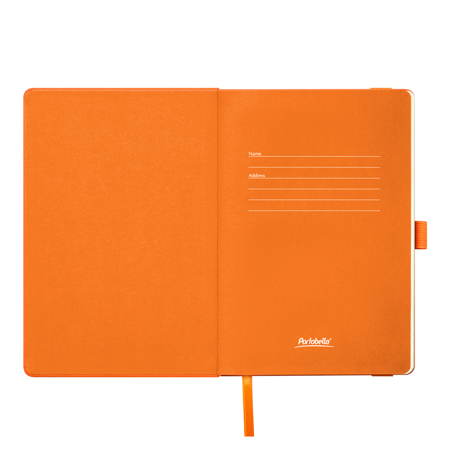 Ежедневник Альфа (Alpha) недатированный, оранжевый/оранжевый